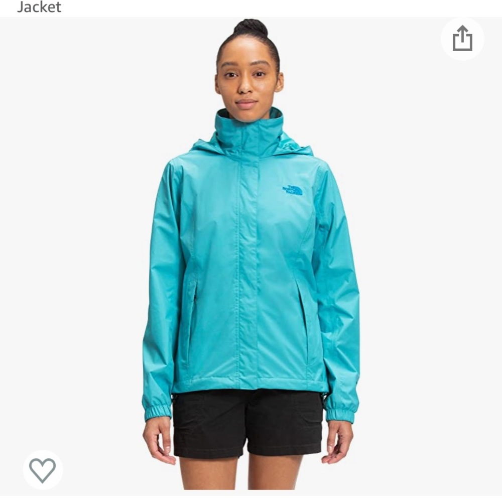 Northface Hyvent two toned rain jacket